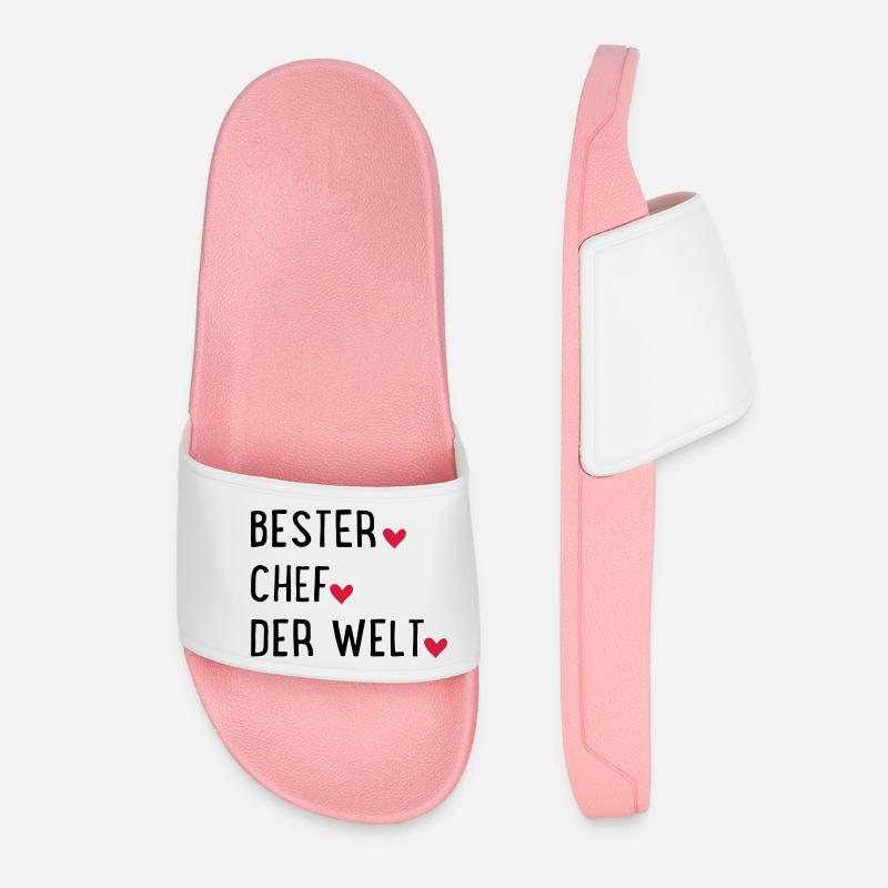 Bester Chef - Frauen Badelatschen - Hellrosa