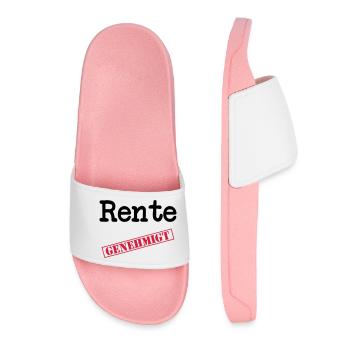 Pension approuvée - Claquettes Femme - rose clair - Devant