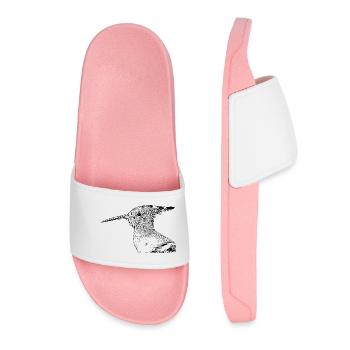 Hoopoe Bird - Claquettes Femme - rose clair - Devant