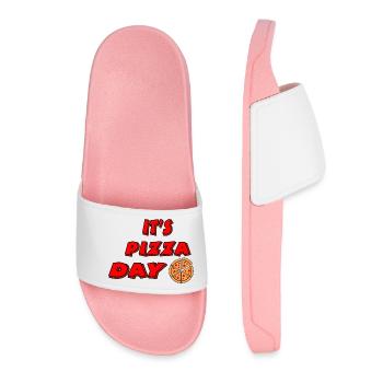 Pizza - Claquettes Femme - rose clair - Devant