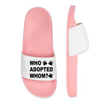 Dog - Women’s Pool Sliders - light pink - Front