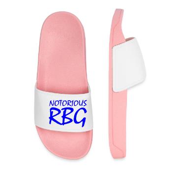 Rbg notoire - Claquettes Femme - rose clair - Devant