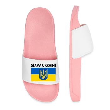 Ukraine - Claquettes Femme - rose clair - Devant