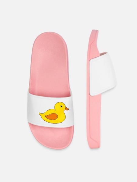 Geburt Baby Geburt 2026 Geschenk  - Frauen Badelatschen - Hellrosa