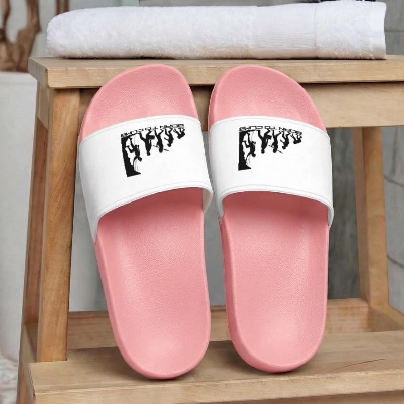 né pour gravir l'évolution évolution née raide Claquettes Femme