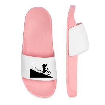 Mountain bikers - Women’s Pool Sliders - light pink - Front