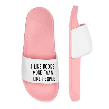 Books - Women’s Pool Sliders - light pink - Front