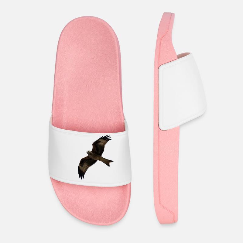 Milan in flight - Women’s Pool Sliders - light pink