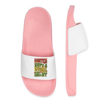 GARDEN PLUCK AND DIG SHIRT - Women’s Pool Sliders - light pink - Front