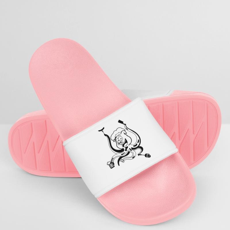 Grill Bacon Rigging Women’s Pool Sliders