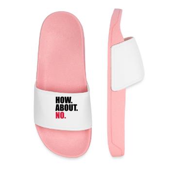 cool que diriez-vous de ne pas dire drôle à propos de n - Claquettes Femme - rose clair - Devant