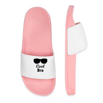 Cool Bro avec des lunettes de soleil - Claquettes Femme - rose clair - Devant