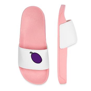 plum - Women’s Pool Sliders - light pink - Front