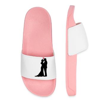 Jeunes mariés - Claquettes Femme - rose clair - Devant