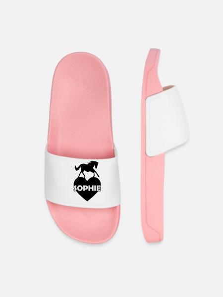 Sophie Nom Prénom - Claquettes Femme - rose clair