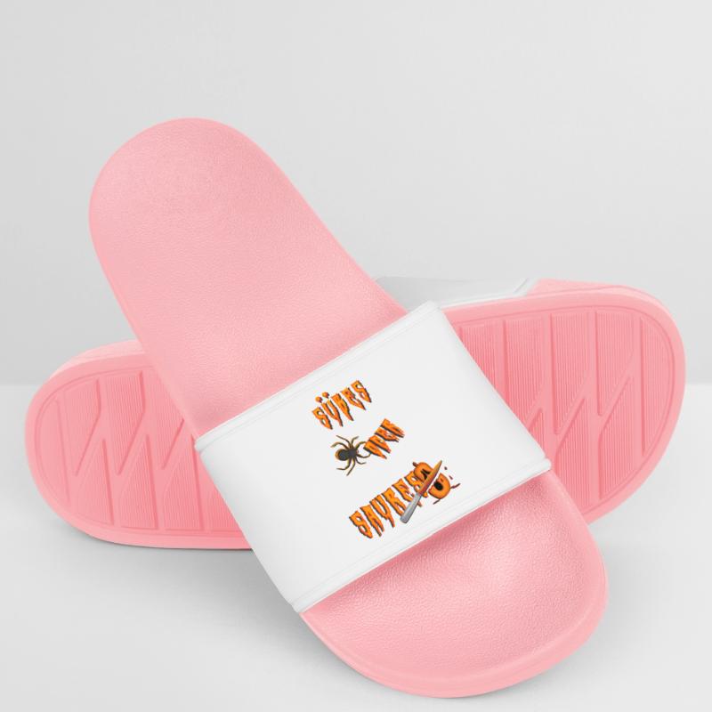 Süßes oder Saures suesses oder saures Frauen Badelatschen