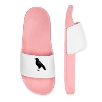 Raven - Crow - Women’s Pool Sliders - light pink - Front