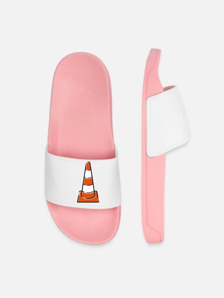 Chapeaux de construction - Claquettes Femme - rose clair