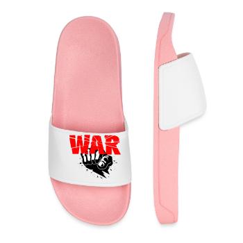 No War - Claquettes Femme - rose clair - Devant