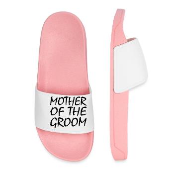 Mother of the groom - Women’s Pool Sliders - light pink - Front