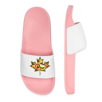 Melon d’été canadien Maple Leaf Fruité - Claquettes Femme - rose clair - Devant