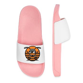 Ant Cool Comic - Women’s Pool Sliders - light pink - Front