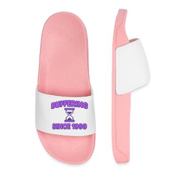 Mise en mémoire tampon depuis 1999 - Claquettes Femme - rose clair - Devant