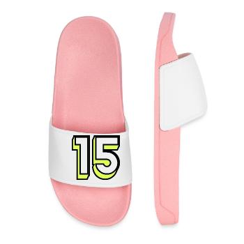 15. 15 ANS. 15e ANNIVERSAIRE. ANNIVERSAIRE 15 ANS. - Claquettes Femme - rose clair - Devant