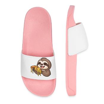 Bitcoin Digital Gold Store of Value - Women’s Pool Sliders - light pink - Front