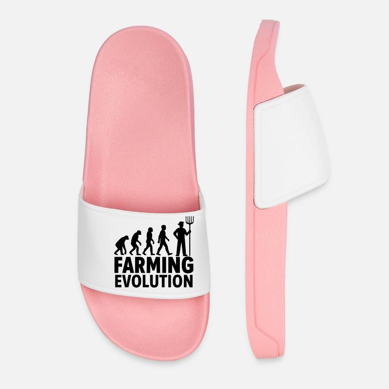 Évolution de l’agriculture Agriculture - Claquettes Femme - rose clair