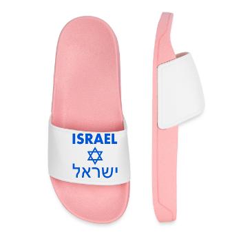 Israel - Women’s Pool Sliders - light pink - Front