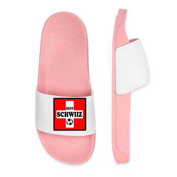 Switzerland - Women’s Pool Sliders - light pink - Front