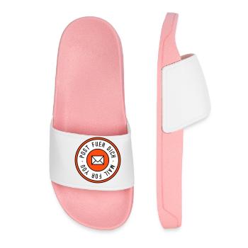 Mail pour vous tricolore - Claquettes Femme - rose clair - Devant