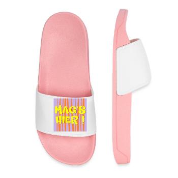 Location Surroundings - Women’s Pool Sliders - light pink - Front