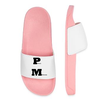 Pony Mom - Women’s Pool Sliders - light pink - Front