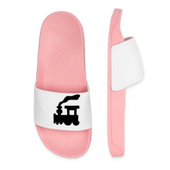 Small Train - Women’s Pool Sliders - light pink - Front
