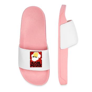 Communism Lenin Marx Class Struggle Social - Women’s Pool Sliders - light pink - Front