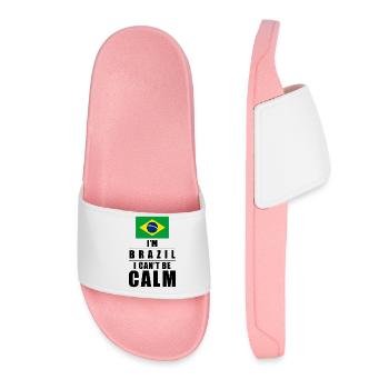 Dicton brésilien - Claquettes Femme - rose clair - Devant