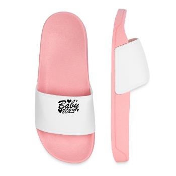 Bébé 2023 - Nouveau-né 2023 Cadeau bébé - Claquettes Femme - rose clair - Devant
