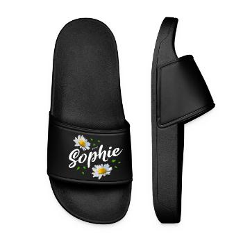 Sophie - Women’s Pool Sliders - black - Front