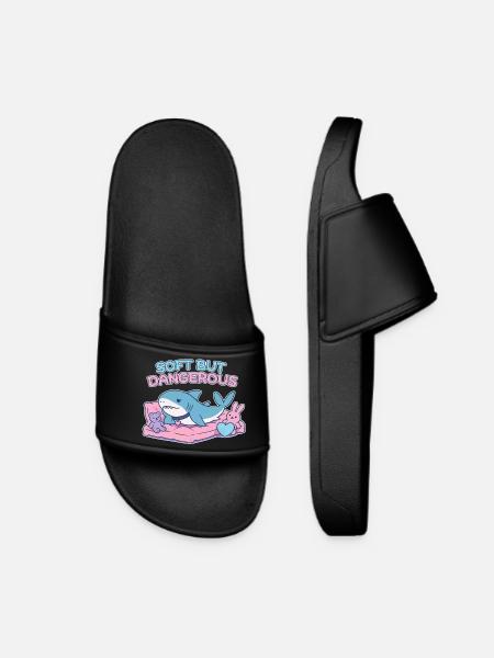 BLAHAJ – Soft & Danger - Women’s Pool Sliders - black