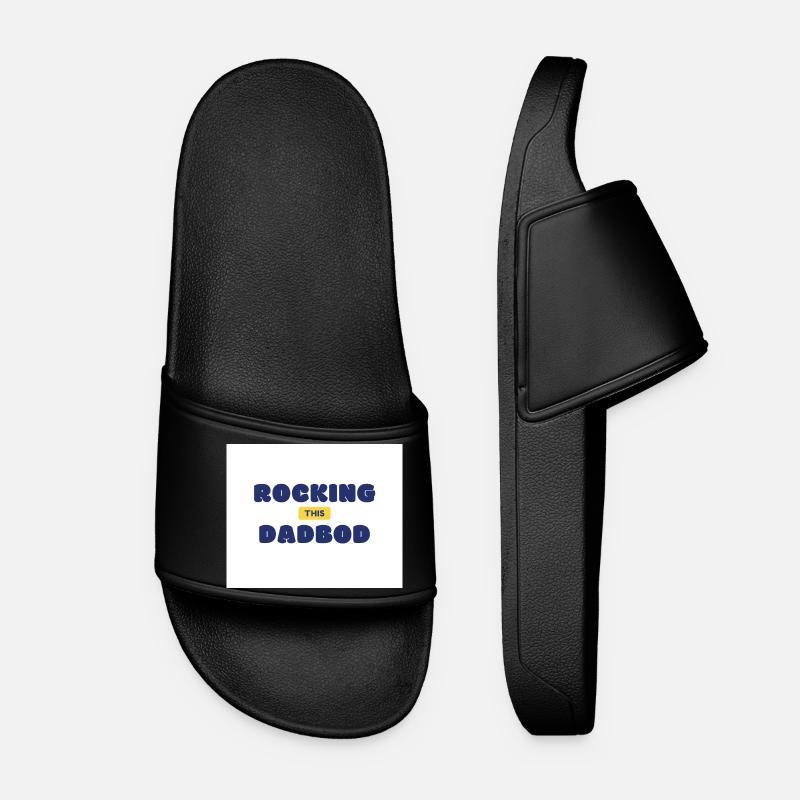 Porter ce corps de papa - Claquettes Femme - noir