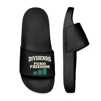 Long-term investor buys and holds - Women’s Pool Sliders - black - Front