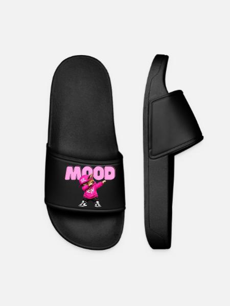 Mood Cat - Women’s Pool Sliders - black