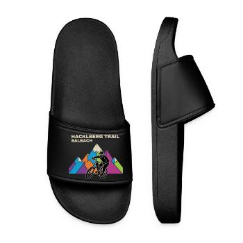 Hacklberg Trail MTB Biker - Women’s Pool Sliders - black - Front