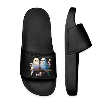 Budgies - Women’s Pool Sliders - black - Front