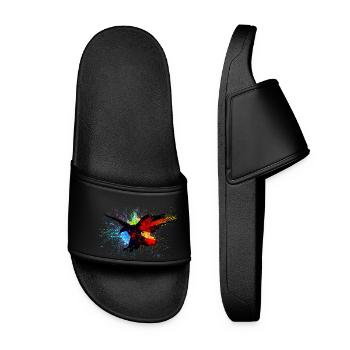 Adler Eagle Color Splash - Women’s Pool Sliders - black - Front