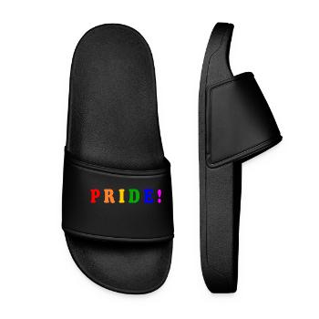 Pride - Women’s Pool Sliders - black - Front