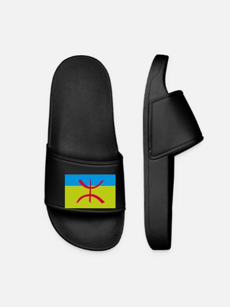 Drapeau Berbère Amazigh Algérie - Claquettes Femme - noir