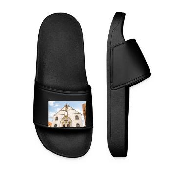 Cathédrale Saint-Pierre (Kleine Kirche) Osnabrück - Claquettes Femme - noir - Devant